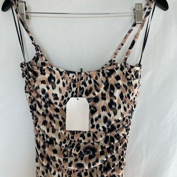 Leopard print midi dress - Picture 9 of 12